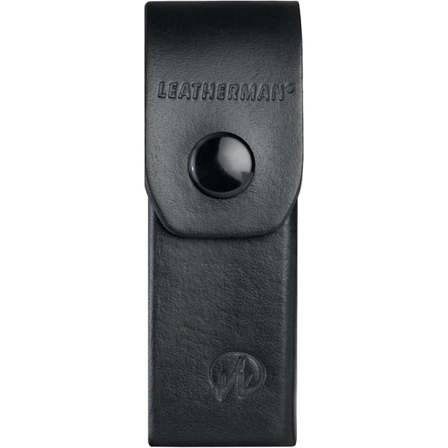 LEATHERMAN , Étui en Cuir de Qualité Supérieure pour Multitools, Convient à Skeletool, Crunch & Charge - Noir