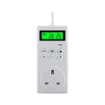 thumbnail image 2 of PC Smart Socket Thermostat Detachable Resettable Multi-modes Child Wireless ABS PC Plastic Safety Lock Button Control 16A Thermostats Backlight UK Plug, 2 of 9