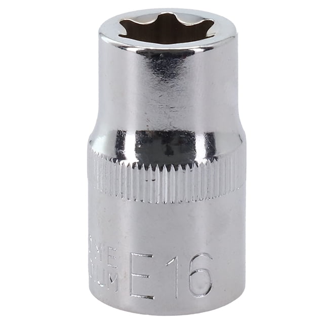 E Type Sockets1/2 Tool Female for Torx Socket for Ratchet End Wrench Head Hand Tools E16