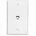 thumbnail image 3 of Cooper Wiring 3532-4W Flash Mint Phone Wall Jack - White, 3 of 3