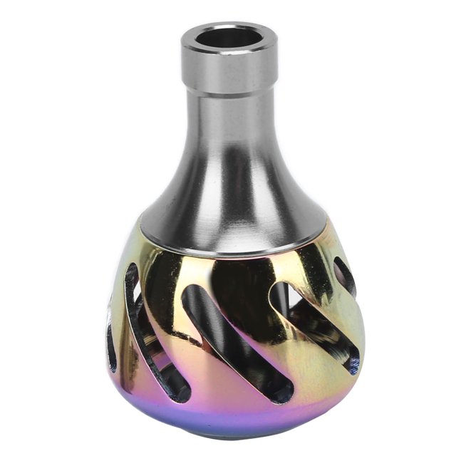 OTVIAP Pêche Puissance Bouton Poignée Bouton Tous les Accessoires de Pêche en Métal Coloré Remplacement, Bouton de Poignée de Moulinet, Accessoires de Pêche