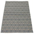 thumbnail image 1 of ECARPETGALLERY 4'9" x 6'9" Contemporary Collage Handmade Area Rug for Living Room, Dining Room and Bedroom in Blue, 1 of 9