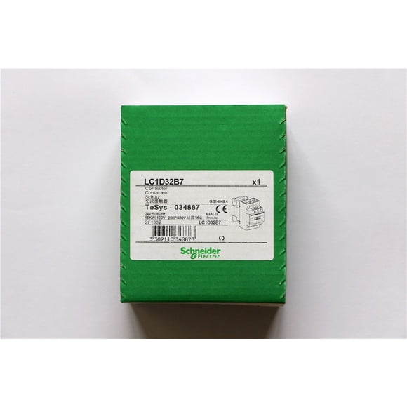 AC Contactor 3P LC1D32 LC1D32B7 LC1-D32B7 32A 24V AC coil