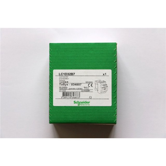 AC Contactor 3P LC1D32 LC1D32B7 LC1-D32B7 32A 24V AC coil