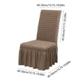 thumbnail image 2 of Dining Room Chairs,Living Room Chair Four Season Universal All Inclusive Elastic Fabric Dining Chair Cover Dining Room and Study Dirty Proof Chair Cover Living Room Chairs, 2 of 6