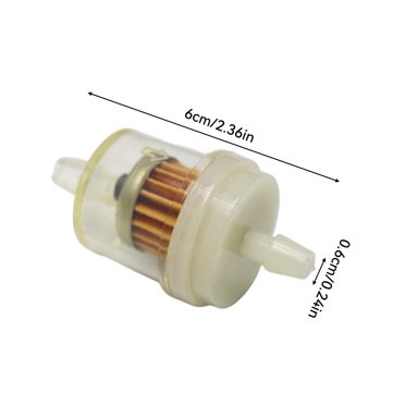 Baohd 10 Pieces Universal Motorcycle Oil Filter with Lodestone Strainer Carburetor Liquid Fuel Purolator Gasoline Tool