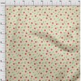 thumbnail image 1 of oneOone Coton Bio Voile Feuilles & Pomme Fruité Tissu 1 Yard 42 Inch Wide, 1 of 4