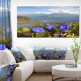 thumbnail image 1 of Stunning Mountain Terrain with Flowers - Landscape Canvas Art Print, 1 of 4