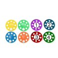 thumbnail image 1 of Miangastore 1 Set Pool Diving Disc: Dive Disc Color & Number Coded - Summer Pool Diving Toys - Fun Underwater Training Tools for Swimming Practice, 1 of 8