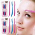 thumbnail image 1 of Beauty Tools Eyebrow Scraper Stainless Steel Eyebrow Trimmer, Beauty Tools for Women, 1 of 9