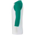 thumbnail image 3 of T-Shirt de Baseball Adulte Manches 3/4 en Toile, 3 of 3