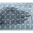 thumbnail image 4 of oneOone Viscose Chiffon Fabric Check Kasuri Fabric Prints By Yard 42 Inch Wide, 4 of 4