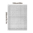 thumbnail image 3 of Adjustable Window Screen, DIY Nylon Mesh Screen for House Windows, No-Drill Installation, Ventilation Insect Protection, Customizable Size for Sliding/Casement Windows, 3 of 6