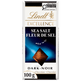 thumbnail image 1 of Lindt EXCELLENCE Sea Salt Dark Chocolate Bar, 100g, 1 of 10