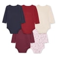 thumbnail image 2 of George Baby Girls' Bodysuit 5-Pack, 2 of 2