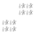thumbnail image 4 of mmirethe 4pcs/set Efficient Performance Motorcycle Fixed Screws For High Torsion And Stress Resistance silver 2Set, 4 of 6