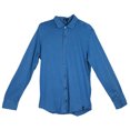 thumbnail image 1 of Drumohr Men's Blue Button Down Shirt Dress - XXL, 1 of 2