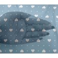 thumbnail image 4 of oneOone Viscose Chiffon Fabric Dot & White Heart Print Sewing Fabric BTY 42 Inch Wide, 4 of 4