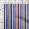 thumbnail image 1 of Tissu Popeline de Coton Pomme Rayures Multicolores Imprimés par Yard 56 Pouces de Large, 1 of 3