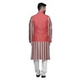 thumbnail image 3 of Atasi Ensemble Kurta Pyjama Ethnique Classique à Manches Longues Imprimé pour Hommes Tenue Décontractée, 3 of 5