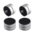 thumbnail image 3 of 4Pcs Aluminum Alloy Shock-Absorbing Foot Studs, Sound System Foot Pads, 3-Point Steel Ball Support Amplifier Base Feet,A, 3 of 8