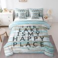 thumbnail image 1 of YST Lake House Comforter Set, 7-Piece, Vintage Barn Door, Twin Size, 1 of 5