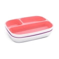 thumbnail image 2 of Munchkin® Splash™ 2 Divided Plates with Non-Slip Base, Purple/Pink, 2 of 7