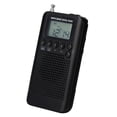 thumbnail image 1 of FM/AM 2 Band Radio Portable Fm / Backlight Rechargeable Battery Black, 1 of 8