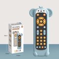 thumbnail image 3 of Baby TV Remote Control Toy With Light And Sound Realistic Controller For Young Children With 3 Languages Early Education Learning Music Toy Preschool Baby Boys And Girls, 3 of 3