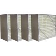 thumbnail image 1 of Filterbuy 20x20x12 Air Filter MERV 14 No Header, HVAC AC Furnace Air Filters Replacement (4-Pack), 1 of 1