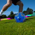 thumbnail image 2 of Langgg Ballon de Soccer Taille 5 Élasticité Exceptionnelle avec Rétention d'Air Fiable Durabilité Exceptionnelle Jaune Élevé, 2 of 5