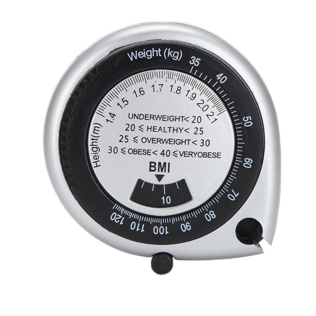 Loewten Double Scale Body Measure Tape,Body Measure Tape Double Scale Retractable Waist Fat Measuring Tape For Weight Loss,Retractable Measuring Tape