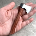 thumbnail image 4 of Apmemiss Liquidation Mini Hache Lame Fixe Chasse Survie Couteau en Acier Inoxydable Déco Maison, 4 of 7