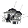 thumbnail image 2 of Farberware Millennium Stainless Steel Nonstick 10-Piece Cookware Set, 2 of 2