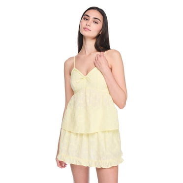 No Boundaries Women's Babydoll Tank Top