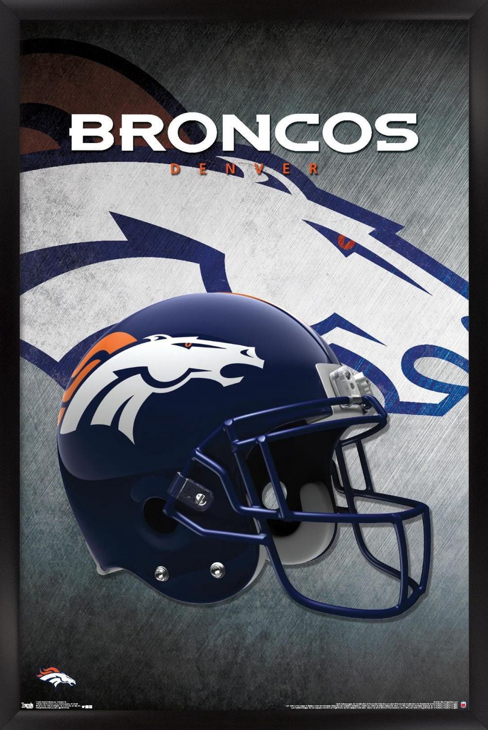 NFL Denver Broncos - Helmet 16 Wall Poster