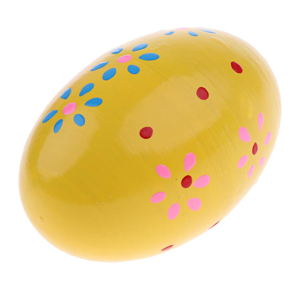 Handy Egg Maracas Practice Kids Musical Activities for Children Yellow