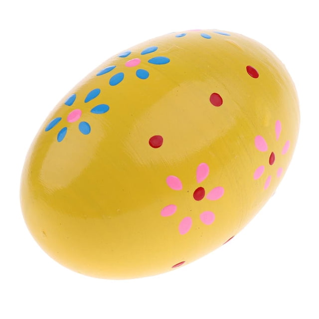 Handy Egg Maracas Practice Kids Musical Activities for Children Yellow