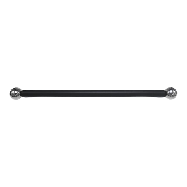 jinwen Cross Arm Ladder Rest Decorative Flag Lamp Post for Walkway Driveway Streets 56cm Argent ball