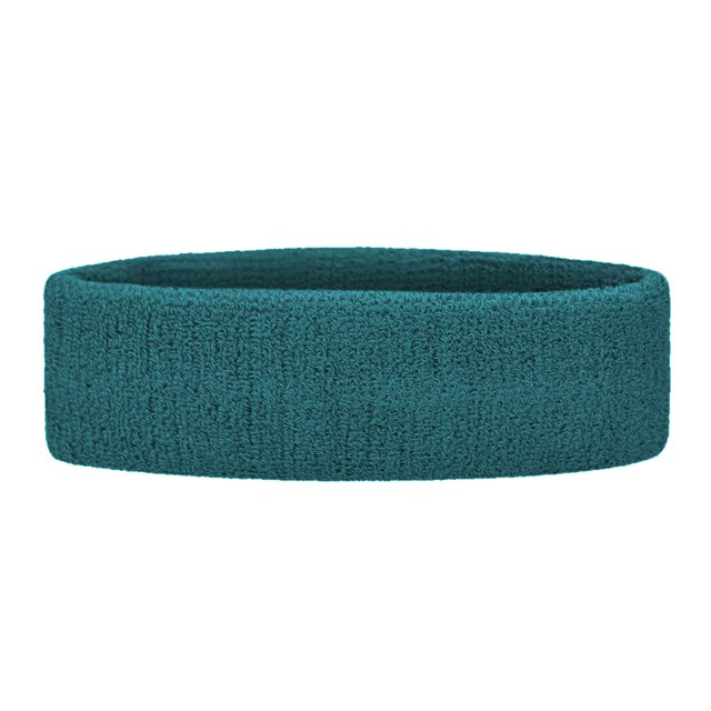 GOGO Sports Headband Sweatband Athletic Terry Cloth Head Band DARKTEAL