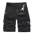 thumbnail image 1 of DPTALR Men's Cargo Half Pants Regular Classic Men Overalls Summer Shorts for Men, 1 of 3