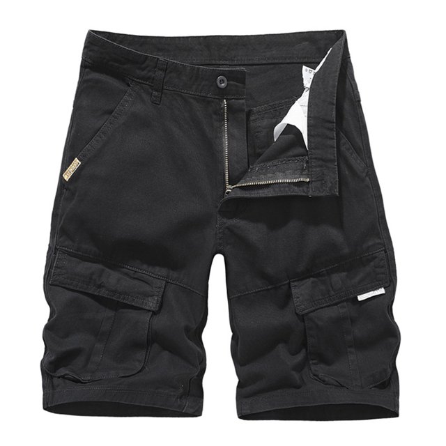 DPTALR Men's Cargo Half Pants Regular Classic Men Overalls Summer Shorts for Men