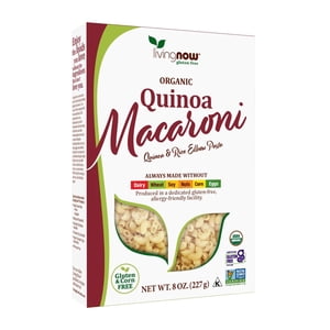 NOW Foods - Quinoa macaroni biologique - 8 oz.