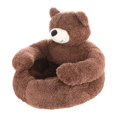 thumbnail image 4 of Décoration Respirante à Nettoyer Lit pour Chat Ours Adorable Brun Grand, 4 of 8
