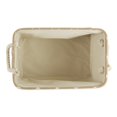 thumbnail image 2 of Design Imports CAMZ14241 Polyester Trellis Paw Rectangle Pet Bin, Taupe, 2 of 4