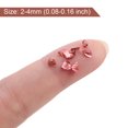 thumbnail image 4 of Unique Bargains Maroon Red Irregular Metallic Chunky Glitter Crushed Glass Chips, 20g, 4 of 5