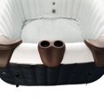 thumbnail image 2 of ALEKO Ensemble Amovible 3 Pcs Appui-Tête et Porte-Boisson pour Spa Gonflable - Marron, 2 of 4