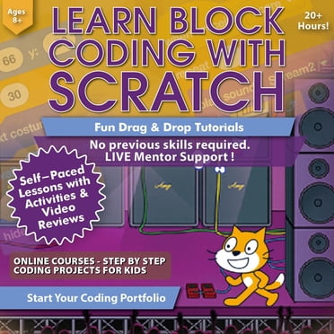 Codage pour les enfants - Apprenez le codage par blocs avec le cours Scratch à partir de 8 ans [Téléchargement]