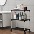 thumbnail image 4 of UsTZtai under $5 Storage Shelves with Wheels, Independent Pantry Shelving Unit for Kitchen Closet, Movable Floor Rack for Bathroom Garage, 4 of 6