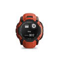 thumbnail image 1 of Garmin Instinct 2X Solar, Flame Red, 1 of 2